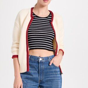 Alex Mill Fred Zip Cardigan, Size M